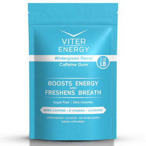 Viter Energy Caffeine Gum - 1/2 LB Bulk Bags