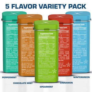Viter Energy Caffeine Mints - 5 Flavor Variety Pack (Monthly Subscription)