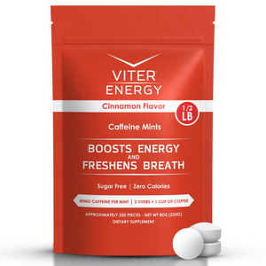 Viter Energy Caffeine Mints - 1/2 LB Bulk Bags