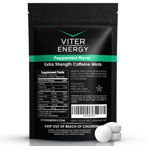 Viter Energy Extra Strength Caffeine Mints - 1/2 LB Bulk Bags