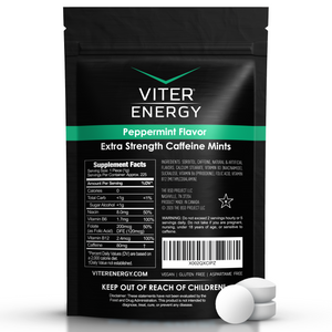 Viter Energy Extra Strength Caffeine Mints - 1/2 LB Bulk Bags (no sub)