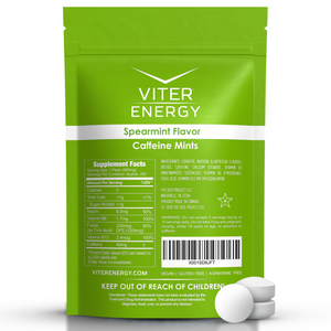 Viter Energy Caffeine Mints - 1/2 LB Bulk Bags