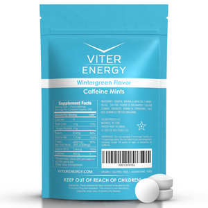 Viter Energy Caffeine Mints - 1/2 LB Bulk Bags (no sub)