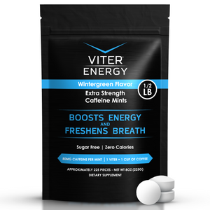 Viter Energy Extra Strength Caffeine Mints - 1/2 LB Bulk Bags