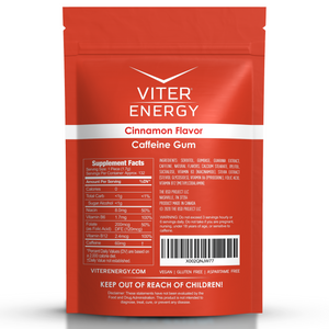 Viter Energy Caffeine Gum - 1/2 LB Bulk Bags
