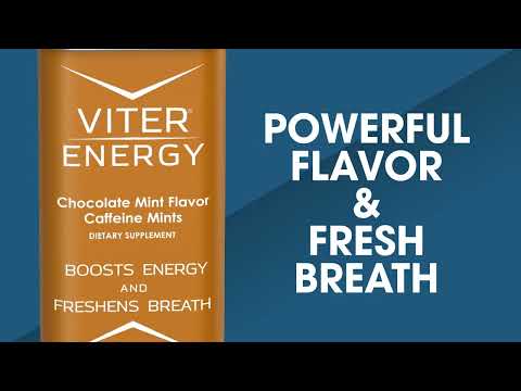 Viter Energy Caffeine Mints - 5 Flavor Variety Pack