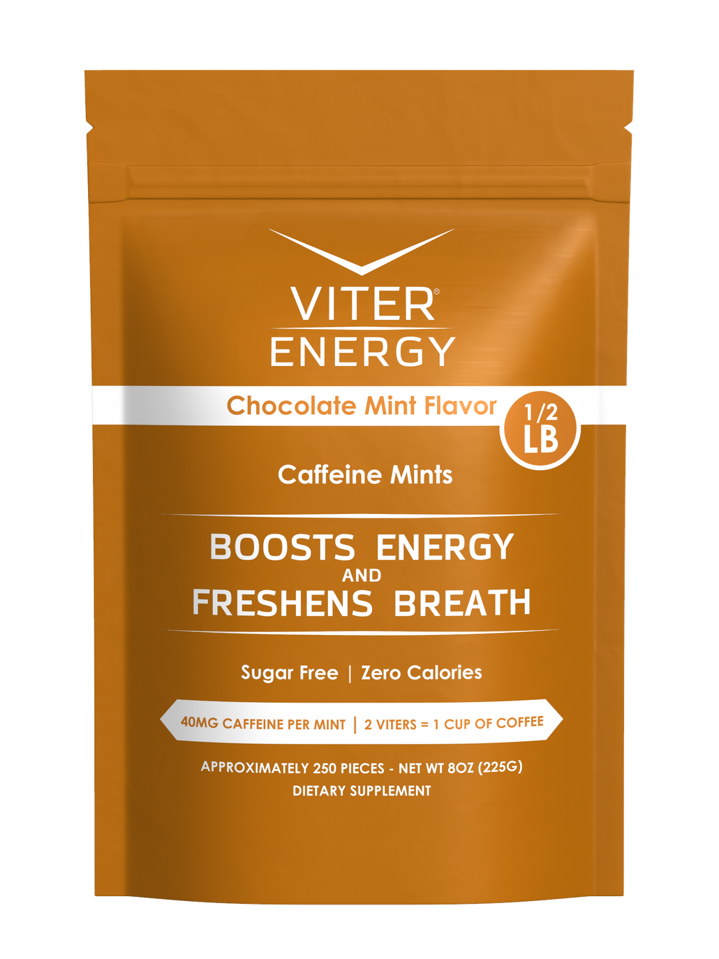 Viter Energy Original Caffeine Mints - 1/2 LB Bulk Bags (Monthly Subscription)